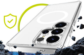 Easy Hybrid Case, Clear for Samsung Galaxy S26 Ultra