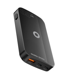 Slim Charger dual USB-C, Single USB-A black