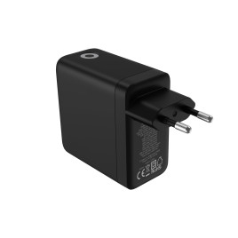 140W GaN TFT Display Charger PW21 - 2x USB-C + USB-A