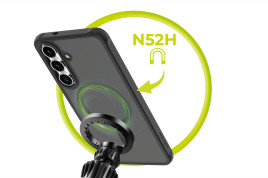 Easy Hybrid Case, Matte Black for Samsung Galaxy S25 FE