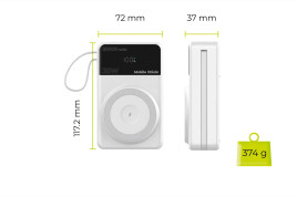 PowerBank PB15, 20000mAh 35W PD, USB-C, Lightning Cable, MagSafe Compatible