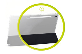 Easy Tablet pouzdro, Černá/Transparentní pro Samsung Galaxy Tab