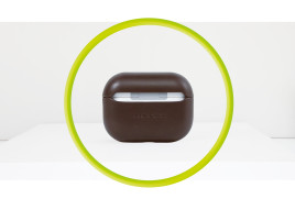 Kožené pouzdro pro AirPods Pro 2 – hnědé