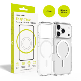 Pouzdro Easy Hybrid MagSafe, Čiré pro iPhone 17