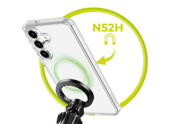 Easy Hybrid Case, Clear for Samsung Galaxy S25 FE