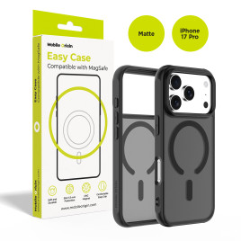 Pouzdro Easy Hybrid MagSafe, Matně Černá pro iPhone 17