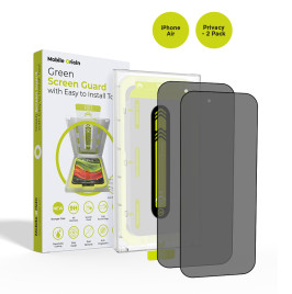Screen Guard iPhone 17 series with easy applicator Privacy, 2 pack