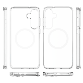 Easy Hybrid Case, Clear for Samsung Galaxy S25 FE
