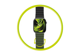 Magnetic Strap II Green/Black Apple Watch 44/45/46/49mm