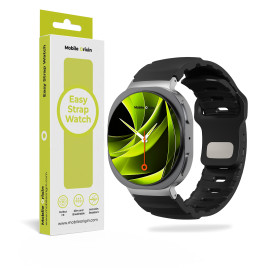 FKM řemínek Easy Strap pro Galaxy Watch 8 - Černý