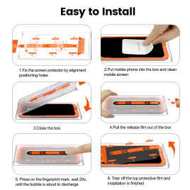 Screen Guard Series with easy applicator, 2 pack Samsung Series