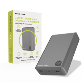 Hliníková PowerBanka PB14, 20000mAh, 30W PD s podporou MagSafe