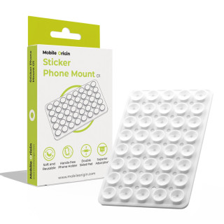 Sticker Phone Mount O1 - White