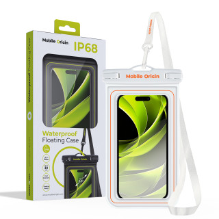 Waterproof Floating Case 6,5" White / Orange