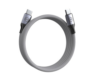 Magnetic cable USB-C to USB-C 1m White