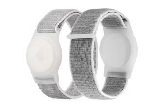 Airtag Strap Gray