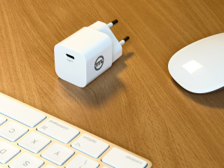 Super Charger single USB-C 35W GaN III White