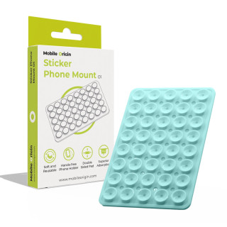 Sticker Phone Mount O1 - Blue