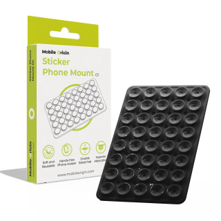 Sticker Phone Mount O1 - Black