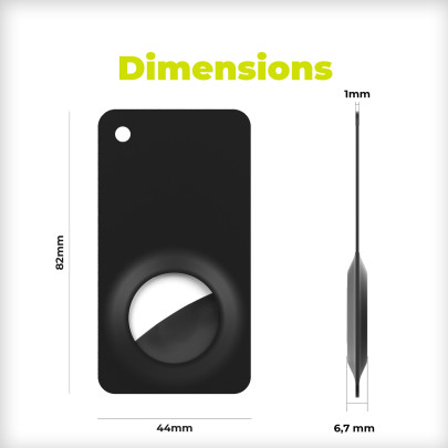 AirTag Wallet Card White