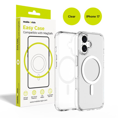 Pouzdro Easy Hybrid MagSafe, Čiré pro iPhone 17
