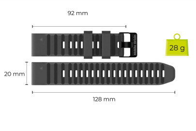 Easy Strap ES2 Quick Fit for Garmin 20mm