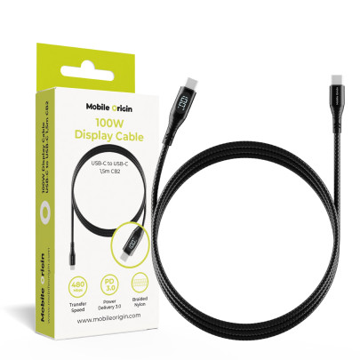 100W Display Cable USB-C to USB-C 1,5m CB2