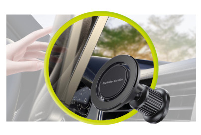 Magnetický držák do ventilace CA9 – včetně kovové destičky