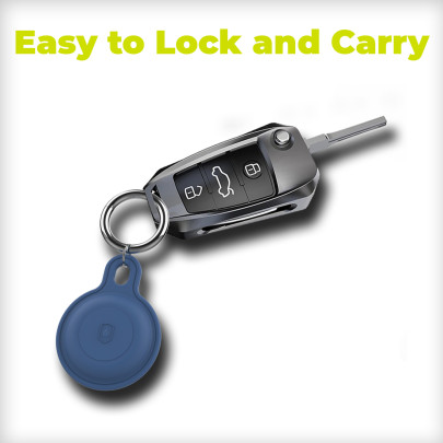 AirTag klíčenka outdoor – modrá