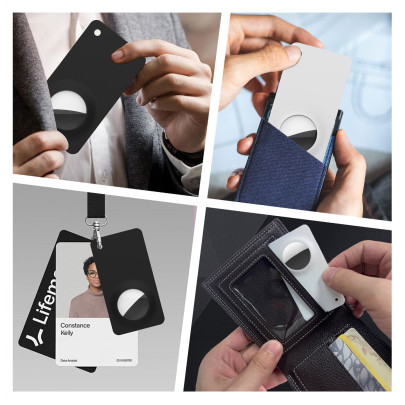 AirTag Wallet Card White