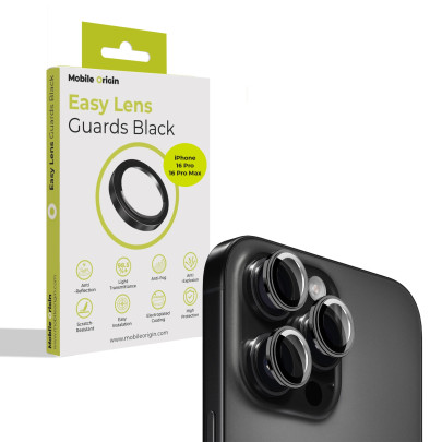 Easy Lens Guard Black iPhone Series