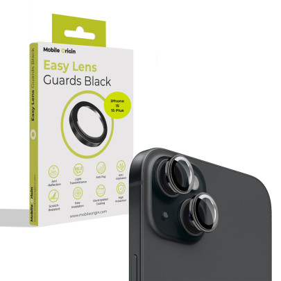 Easy Lens Guard Black iPhone Series