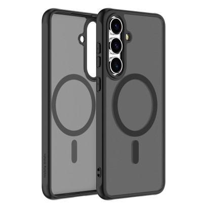 Easy Hybrid Case, Matte Black for Samsung Galaxy S25 FE