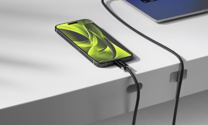 60W Kabel s magnetickým úchytem StayCable USB-C na USB-C, 1.5 m, CB6