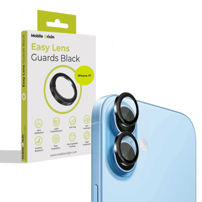 Easy Lens Guard Black iPhone Series
