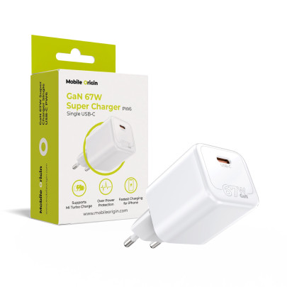 GaN 67W Super Charger PW6 – nabíječka s USB-C portem