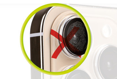 Easy Lens ochrana čoček pro iPhone Air – stříbrná