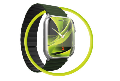 Magnetický řemínek II pro Apple Watch 44 / 45 / 46 / 49 mm – zelenočerný