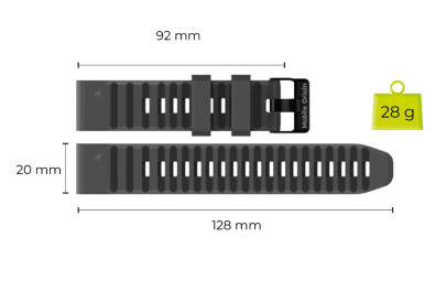 Easy Strap ES2 Quick Fit for Garmin 20mm