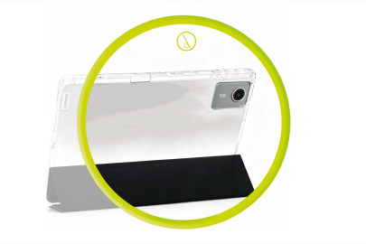 Easy Tablet Black/Transparent Case Lenovo Tab