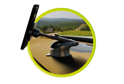 Bezdrátová nabíječka do auta MO4, kompatibilní s MagSafe