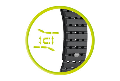 Magnetický řemínek pro Apple Watch 44 / 45 / 46 / 49 mm – černý