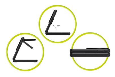 Skládací Qi2 nabíječka 3v1 PW8 - černá