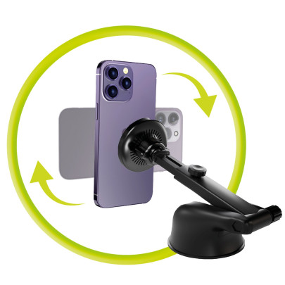 Wireless Dash Car Charger MO4, MagSafe Compatible