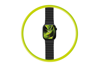 Magnetický řemínek II pro Apple Watch 44 / 45 / 46 / 49 mm – černý