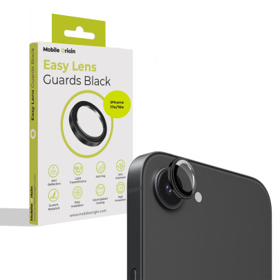 Easy Lens Guard Black iPhone Series