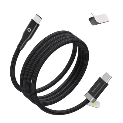 60W Kabel s magnetickým úchytem StayCable USB-C na USB-C, 1.5 m, CB6