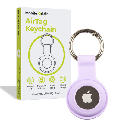 AirTag klíčenka – fialová