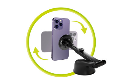 Bezdrátová nabíječka do auta MO4, kompatibilní s MagSafe