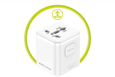 Universal Travel Adapter PW30 EU/UK/US/AUS, White